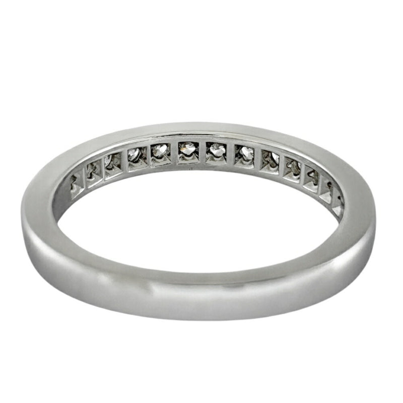 Tiffany Silver Platinum Band Ring (Pre-Owned)