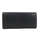 Fendi Black Leather Coin Purse/Coin Case (Pre-Owned)