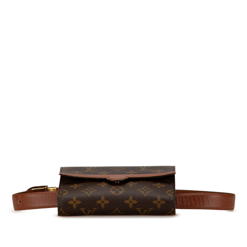 Louis Vuitton Brown Pvc Leather Fanny Pack (Pre-Owned)