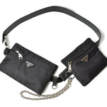 Prada Black Nylon Fanny Pack Pouch (Pre-Owned)