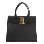 Salvatore Ferragamo Black Handbag (Pre-Owned)