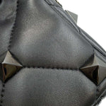 Valentino Garavani Black Leather Shoulder Bag (Pre-Owned)