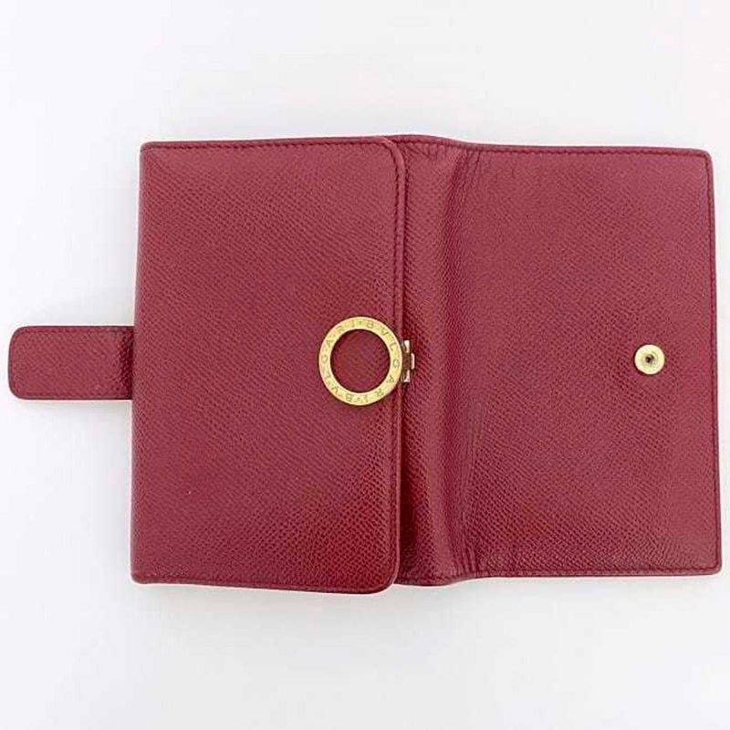 Bvlgari Bvlgari Bvlgari Bordeaux Wallet (Bi-Fold) (Pre-Owned)