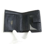 Salvatore Ferragamo Black Leather Wallet (Bi-Fold) (Pre-Owned)