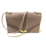 Jimmy Choo Beige Leather Shoulder Bag (Pre-Owned)