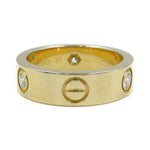 Cartier Clear Yellow Gold (18K) Band Ring (Pre-Owned)