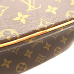 Louis Vuitton Brown Coated Canvas Fanny Pack (Pre-Owned)