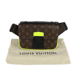 Louis Vuitton Black Brown Monogram Yellow Monogram Fanny Pack Pouch (Pre-Owned)