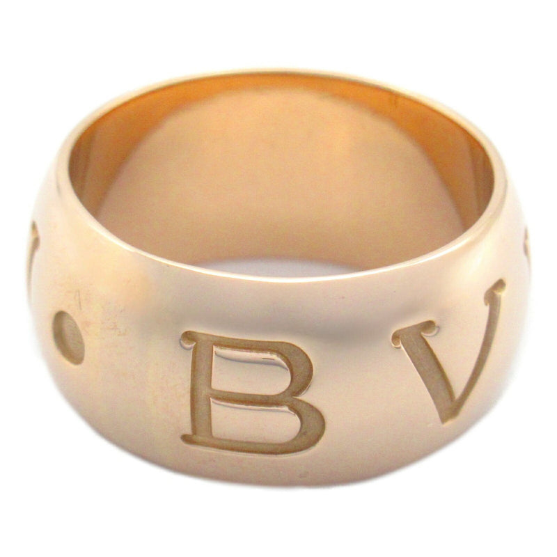 Bvlgari Gold Pink Gold (18K) Band Ring (Pre-Owned)