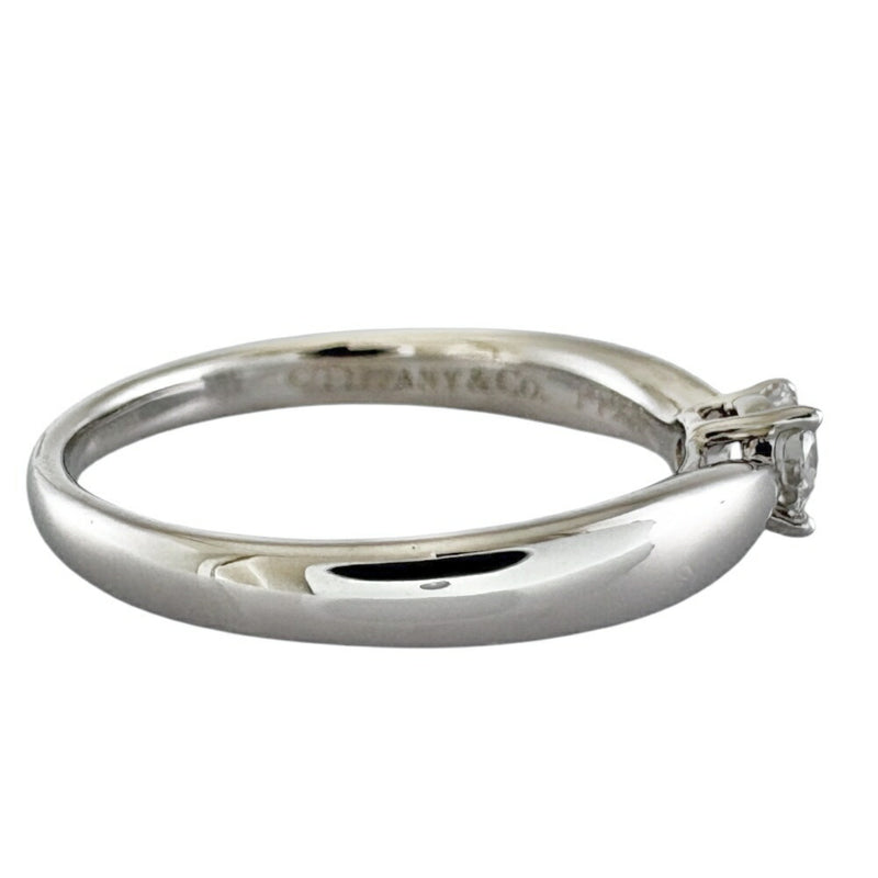 Tiffany Silver Platinum 950 Band Ring (Pre-Owned)