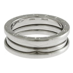 Bvlgari Silver White Gold (18K) Band Ring (Pre-Owned)