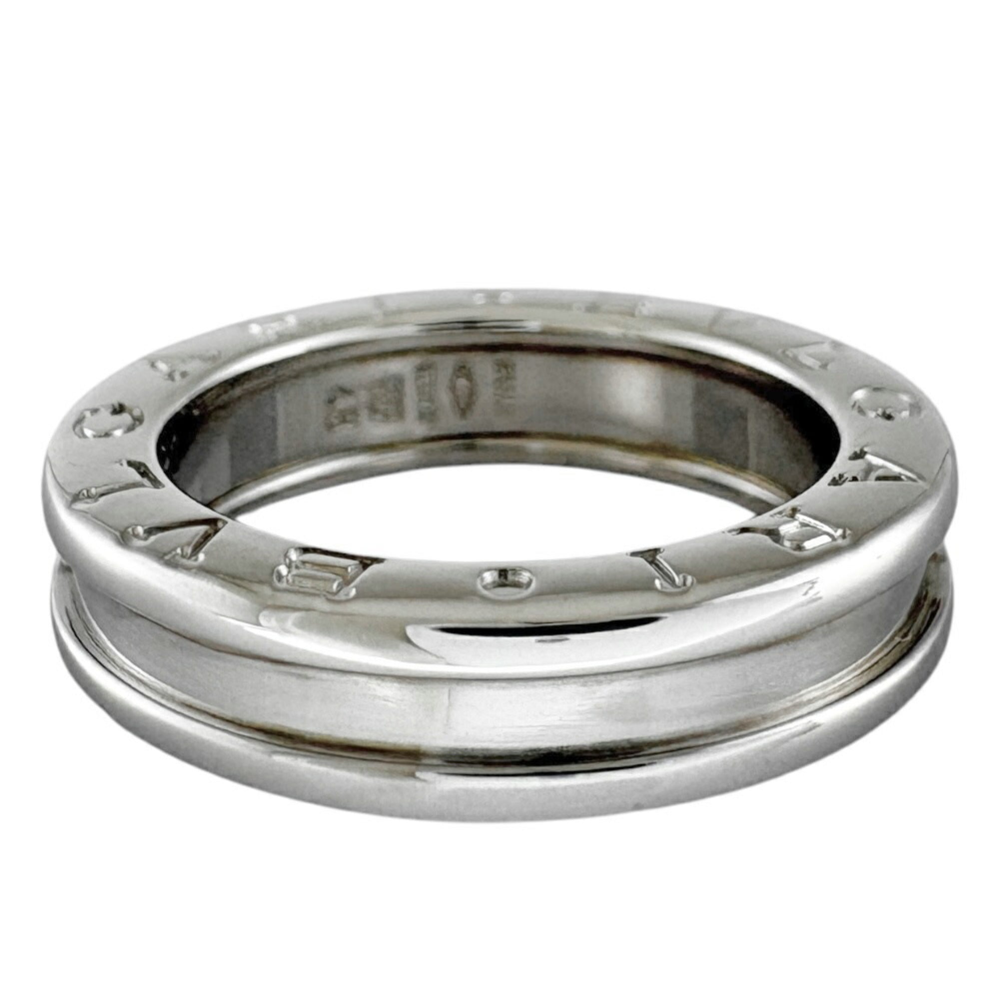 Bvlgari B.Zero1 Silver White Gold (18K) Band Ring (Pre-Owned)