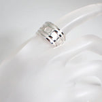 Tiffany Silver Sterling Silver 925 Band Ring (Pre-Owned)