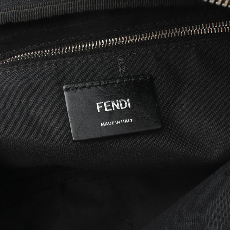 Fendi Multi-Color White Canvas Fanny Pack Sling Bag (Pre-Owned)