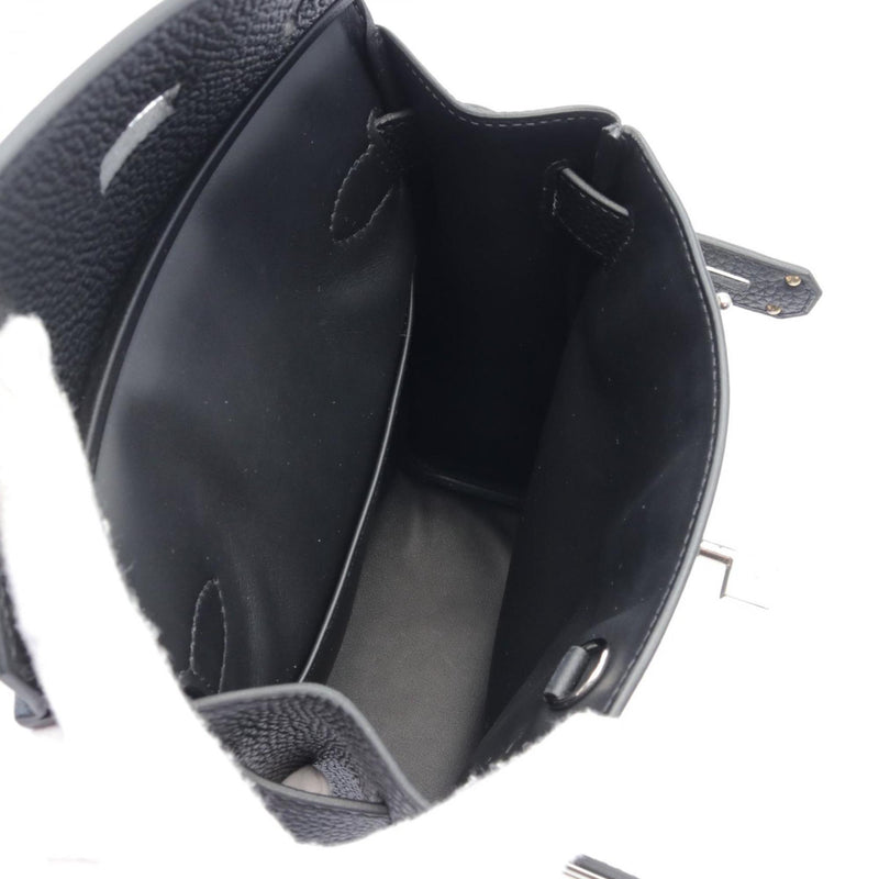 Hermes Black Togo Leather Fanny Pack (Pre-Owned)