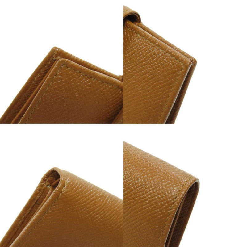 Bvlgari Bvlgari Bvlgari Brown Leather Wallet (Bi-Fold) (Pre-Owned)