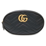 Gucci Black Leather Fanny Pack (Pre-Owned)