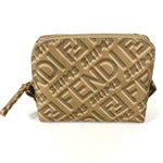 Fendi Beige Nylon Pouch (Pre-Owned)