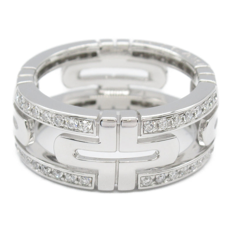 Bvlgari Clear White Gold (18K) Band Ring (Pre-Owned)