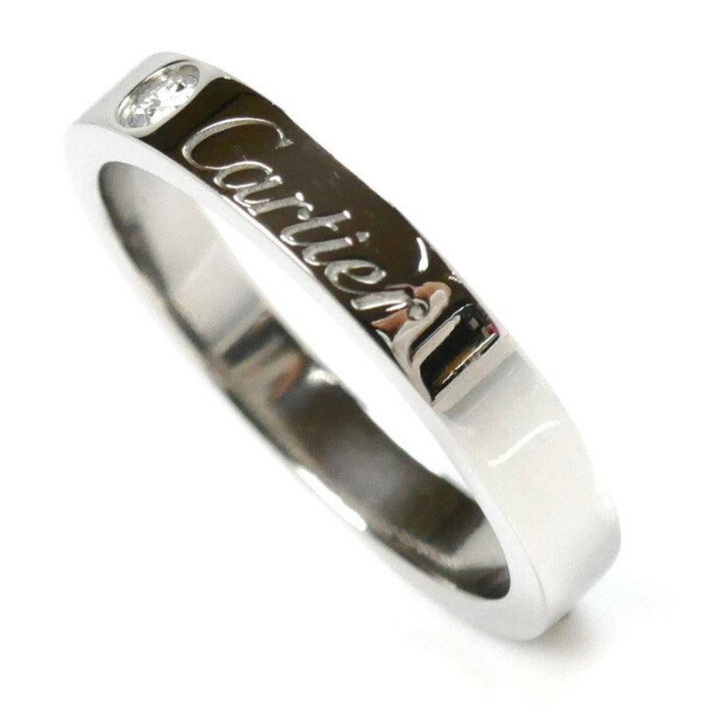 Cartier Platinum Platinum 950 Band Ring (Pre-Owned)