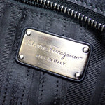 Salvatore Ferragamo Black Leather Tote Bag (Pre-Owned)