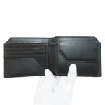 Jimmy Choo Black Leather Wallet (Bi-Fold) (Pre-Owned)