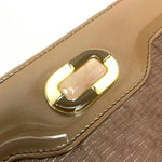 Bvlgari Beige Leather Long Wallet (Bi-Fold) (Pre-Owned)