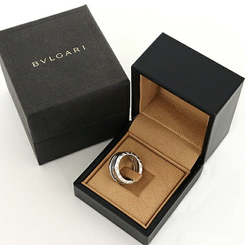 Bvlgari White Gold White Gold (18K) Band Ring (Pre-Owned)