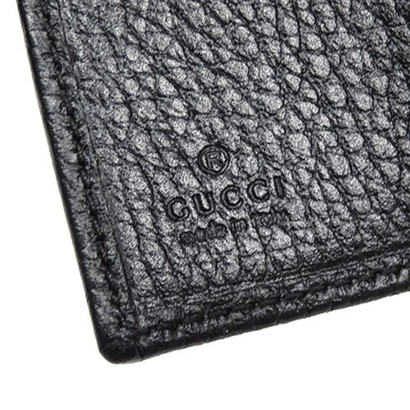 Gucci Black Leather Wallet (Tri-Fold) (Pre-Owned)