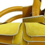 Jimmy Choo Yellow Suede Handbag (Pre-Owned)