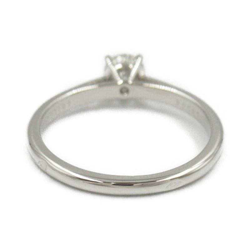 Cartier Clear Platinum 950 Band Ring (Pre-Owned)