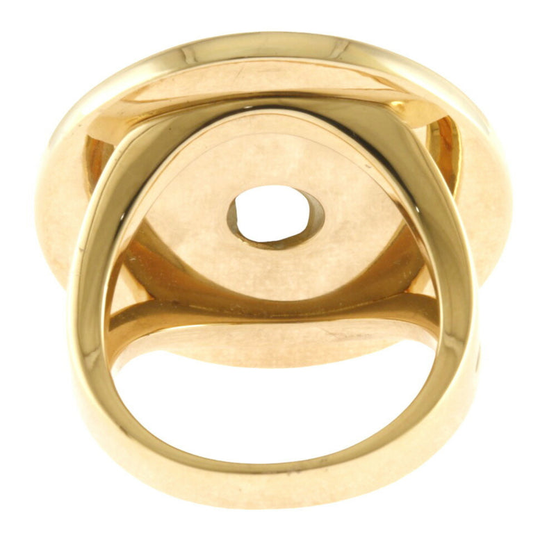 Bvlgari Gold Yellow Gold (18K) Band Ring (Pre-Owned)