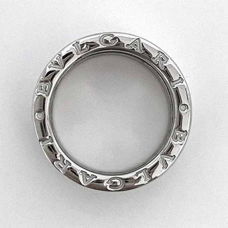 Bvlgari White Gold White Gold (18K) Band Ring (Pre-Owned)