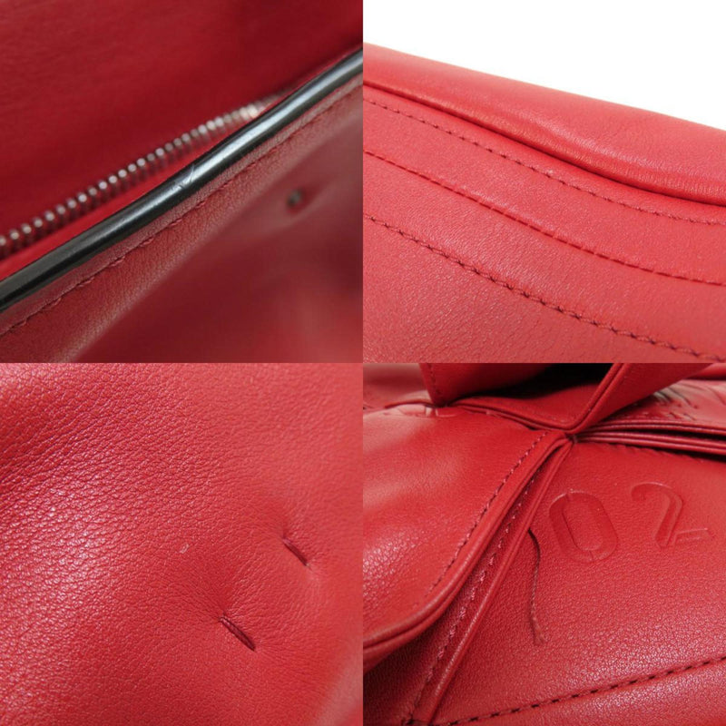 Valentino Garavani Red Color Leather Handbag (Pre-Owned)