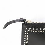 Jimmy Choo Black Leather Clutch Bag (Pre-Owned)