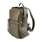 Jimmy Choo Olive Leather Backpack (Pre-Owned)