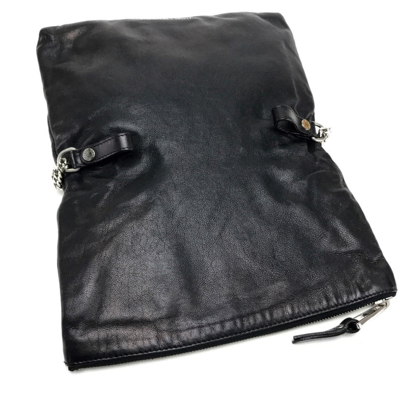 Jimmy Choo Black Leather Shoulder Bag (Pre-Owned)