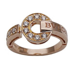 Bvlgari Bvlgari Bvlgari Pink Gold Pink Gold (18K) Band Ring (Pre-Owned)