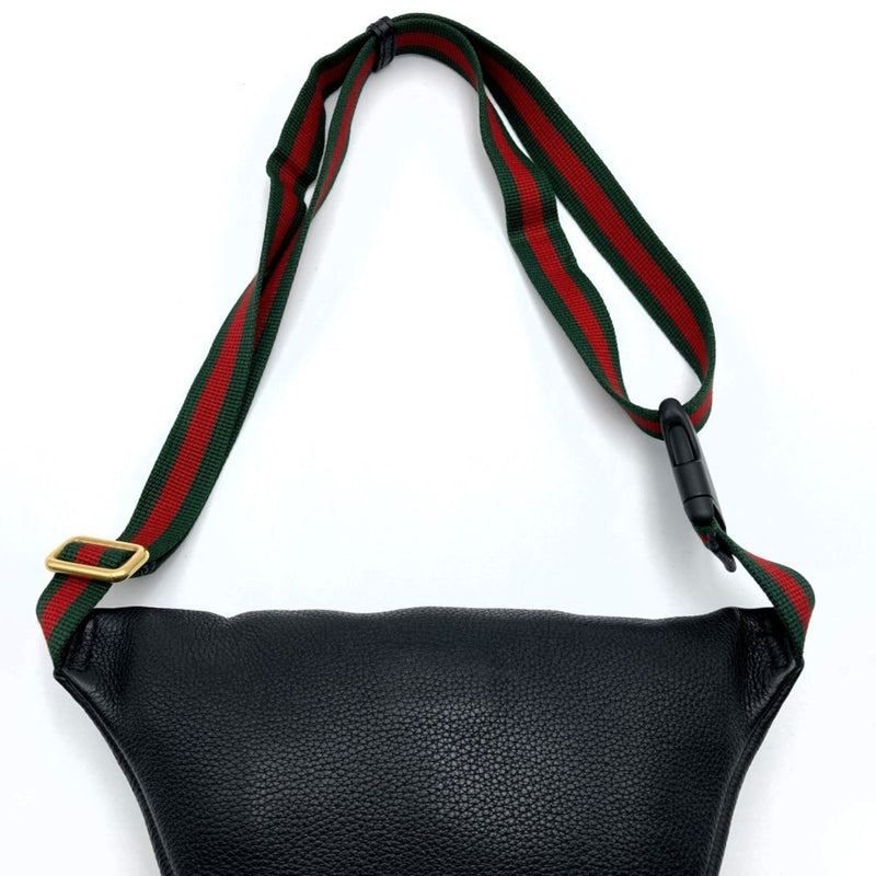 Gucci Black Leather Fanny Pack (Pre-Owned)