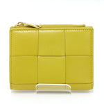 Bottega Veneta Yellow Intrecciato Wallet (Bi-Fold) (Pre-Owned)