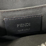 Fendi Beige Straw Leather Handbag Shoulder Bag (Pre-Owned)