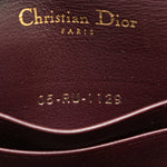 Christian Dior Bordeaux Canvas Leather Fanny Pack (Pre-Owned)