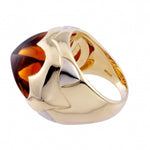 Bvlgari White Gold Yellow Gold White Gold (18K) Yellow Gold (18K) Band Ring (Pre-Owned)