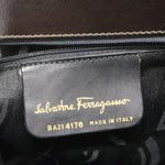 Salvatore Ferragamo Brown Leather Handbag (Pre-Owned)