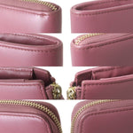 Gucci Pink Leather Long Wallet (Bi-Fold) (Pre-Owned)