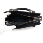 Salvatore Ferragamo Black Leather Handbag (Pre-Owned)