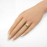 Cartier Clear Yellow Gold (18K) Band Ring (Pre-Owned)