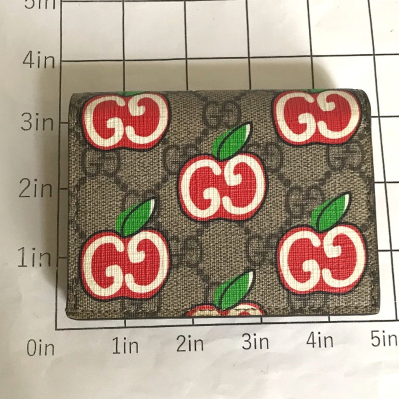 Gucci Multi-Color Gg Supreme Wallet (Bi-Fold) (Pre-Owned)