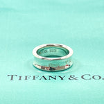 Tiffany 1837 Silver Silver 925 Band Ring (Pre-Owned)