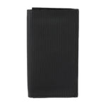 Bvlgari Black Pvc Leather Long Wallet (Bi-Fold) (Pre-Owned)